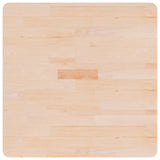 Vidaxl tafelblad vierkant 70x70x4 cm onbehandeld massief eikenhout