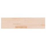 Vidaxl plank 80x20x4 cm onbehandeld massief eikenhout