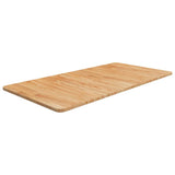 Vidaxl Washbasin Tabel 100x50x1,5 cm behandlet solid træ lysebrun
