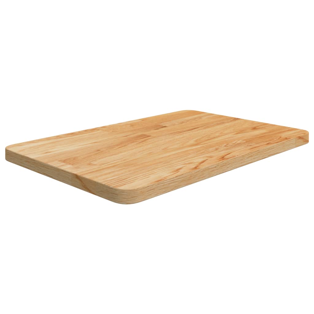 Vidaxl Washbasin Sheet 60x40x2,5 cm behandlet fast træ lysebrun