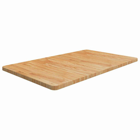Vidaxl Washbasin Tabel 100x60x2,5 cm behandlet fast træ lysebrun