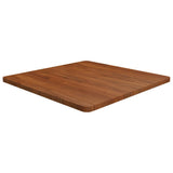 Vidaxl tafelblad vierkant 70x70x2,5cm behandeld eiken donkerbruin