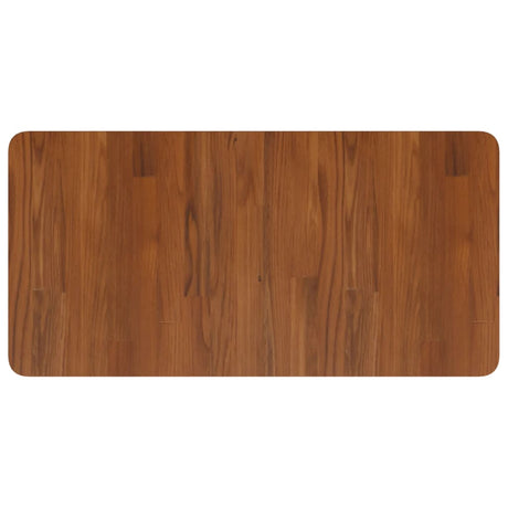 Vidaxl Washbasin Sheet 80x40x2,5 cm behandlet solid træ mørkebrun