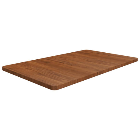 Vidaxl Washbasin Tabel 100x60x2,5 cm behandlet solid træ mørkebrun
