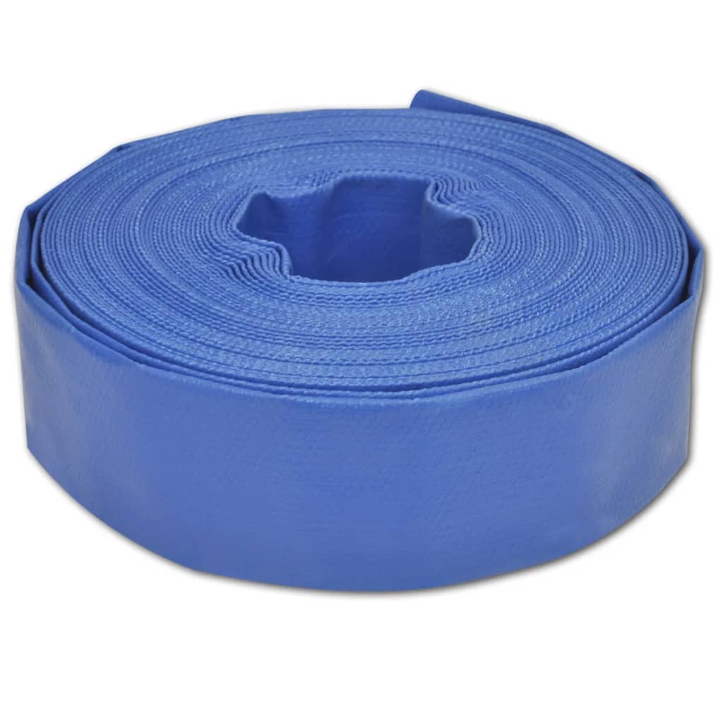 Vidaxl Slose Plat 3 '' 25 M PVC