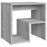 Vidaxl nachtkastjes 2 st 40x30x40 cm bewerkt hout grijs sonoma eiken