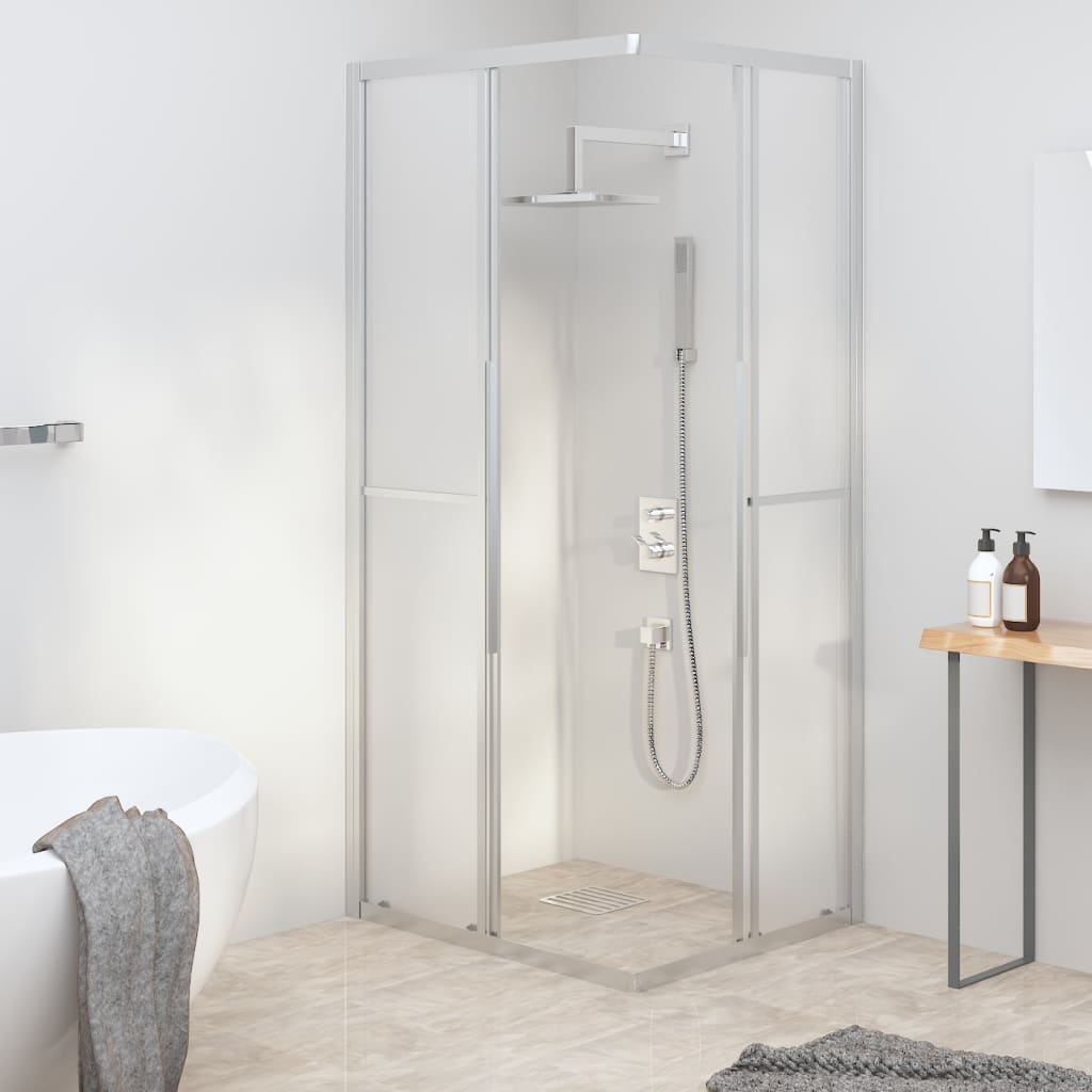 Vidaxl Shower Cubicle 90x70x180 cm mat ESG