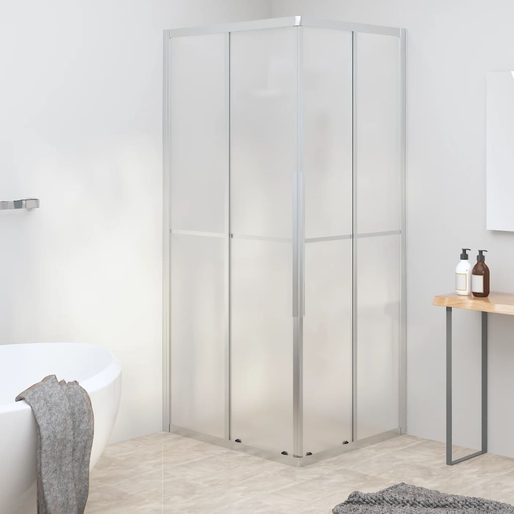Vidaxl Shower Cubicle 90x70x180 cm mat ESG