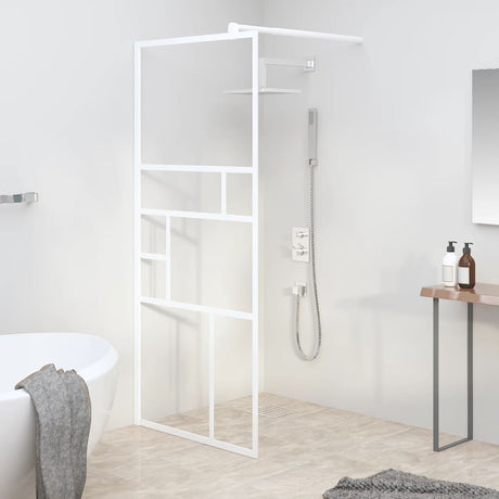Vidaxx brusekabine 90x195 cm ESG glas hvid