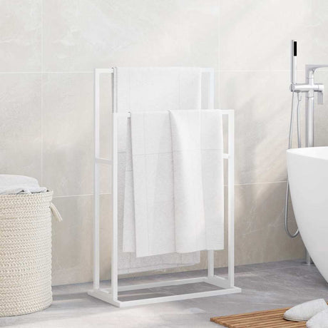 Vidaxl håndklæde rack løsrevet 48x24x78,5 cm jernhvide