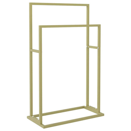 Vidaxl håndklæde rack løsrevet 48x24x78,5 cm jernguld farvet