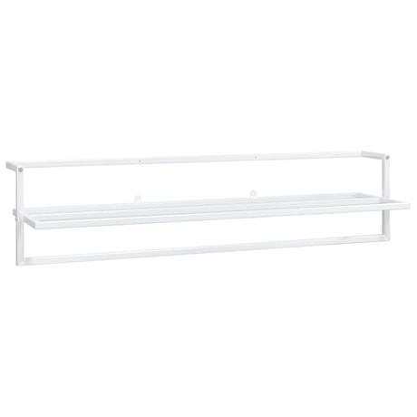 Vidaxl håndklædeholder 95x25x22 cm Iron White