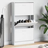 Vidaxx skoskab hvid 59x17x108 cm færdigt træ