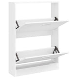 Vidaxx skoskab hvid 59x17x81 cm færdigt træ