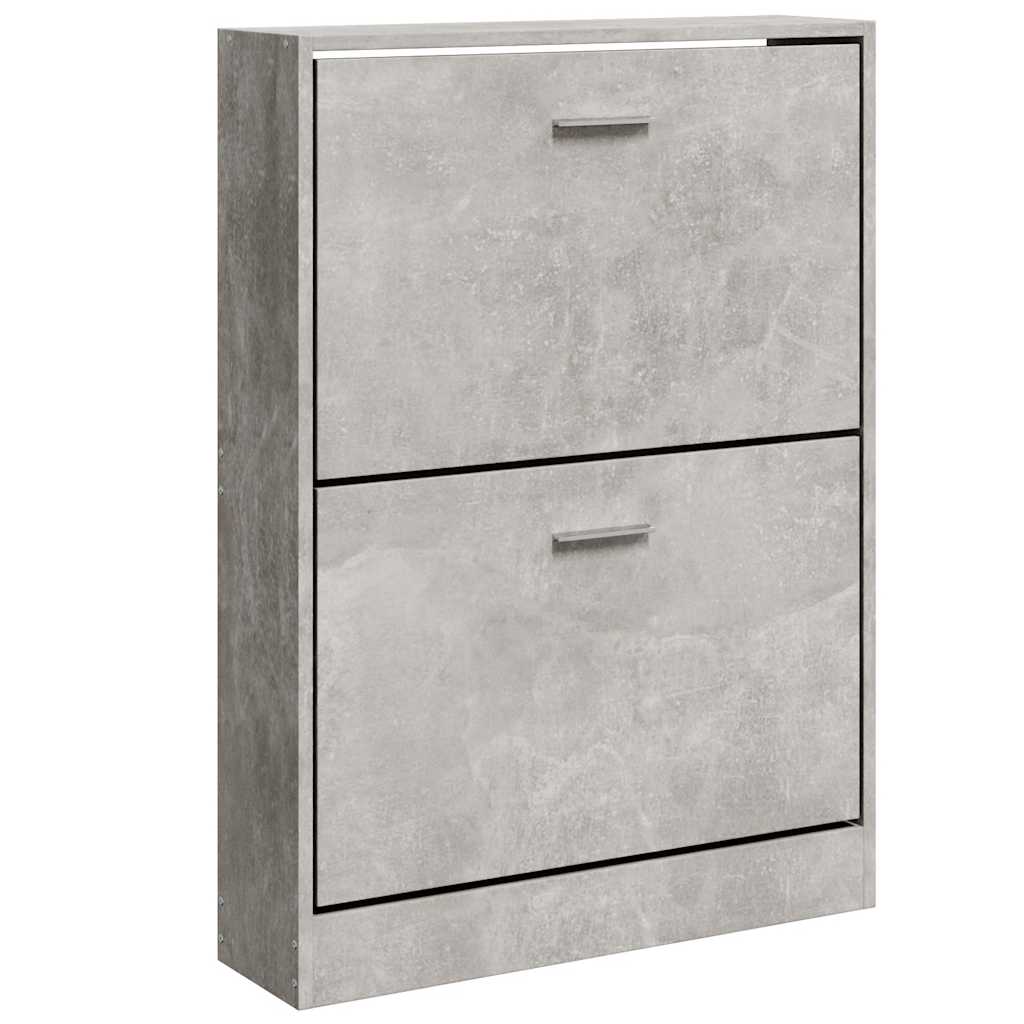 Vidaxl Shoe Cabinet 59x17x81 cm redigeret træbetonpris