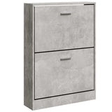 Vidaxl Shoe Cabinet 59x17x81 cm redigeret træbetonpris