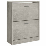 Vidaxl Shoe Cabinet 63x24x81 cm behandlet træbetonpris