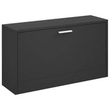 Vidaxx skobænk sort 80x24x45 cm udformet træ