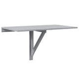Vidaxl wandtafel inklapbaar 100x60x56 cm bewerkt hout grijs sonoma