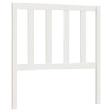 Vidaxl hoofdbord 81x4x100 cm massief grenenhout wit
