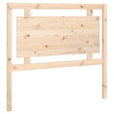 Vidaxl hoofdbord 105,5x4x100 cm massief grenenhout