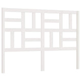 Vidaxl hoofdbord 146x4x104 cm massief grenenhout wit