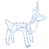Vidaxl Christmas Figur Rendier Cold White 60x30x60 cm