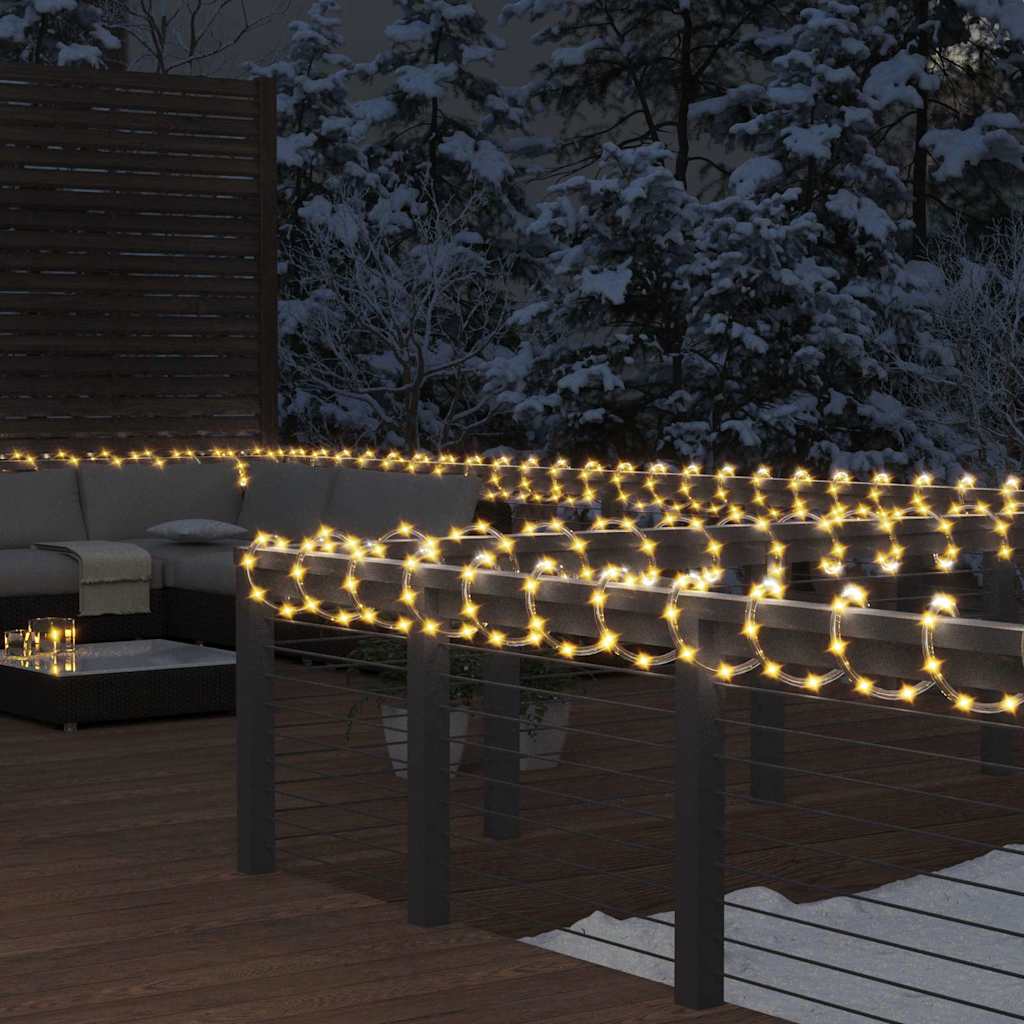 Vidaxx lysstreng med 120 LED'er varm hvid 5 m PVC