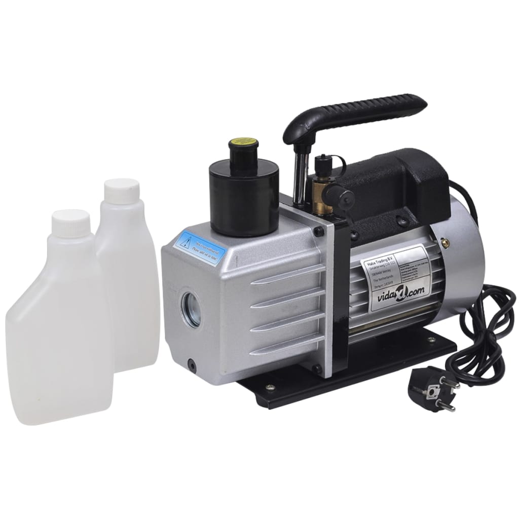 VidaXL vakuumkammer med 2-trins pumpe 7,4 l