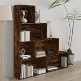 Vidaxl boekenkast 155x24x160 cm gerookt eikenkleurig
