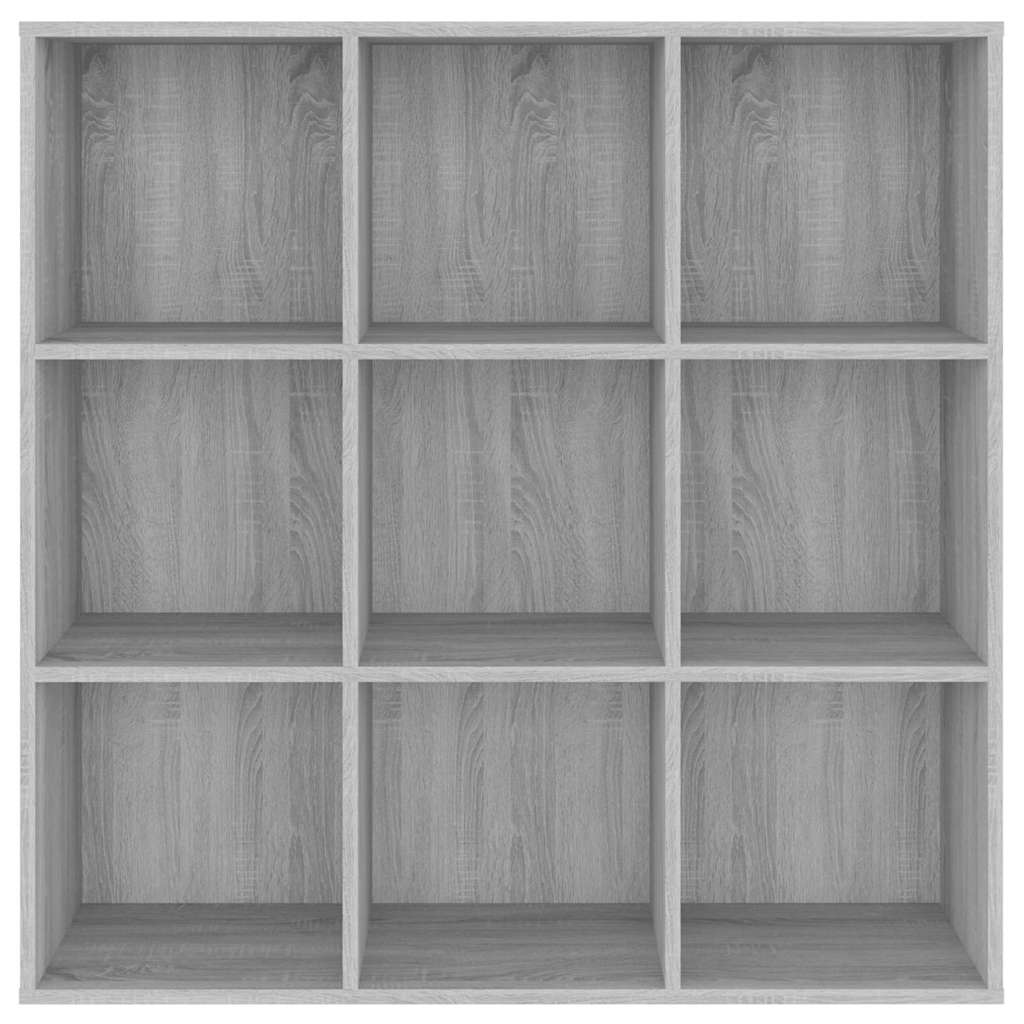 Vidaxl boekenkast 98x29x97,5 cm grijs sonoma eikenkleurig