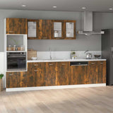 Vidaxl onderkast lyon 60x46x81,5 cm bewerkt hout gerookt eikenkleurig