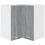 Vidaxl hanghoekkast lyon 57x57x60 cm bewerkt hout grijs sonoma eikenkleurig