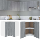 Vidaxl hanghoekkast lyon 57x57x60 cm bewerkt hout grijs sonoma eikenkleurig