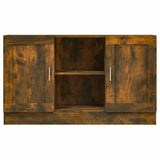 Vidaxl dressoir 120x30,5x70 cm bewerkt hout gerookt eikenkleurig