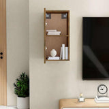 Vidaxl tv-meubel 30,5x30x60 cm bewerkt hout gerookt eikenkleurig