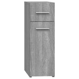 Vidaxl apothekerskast 20x45,5x60 cm bewerkt hout grijs sonoma eiken