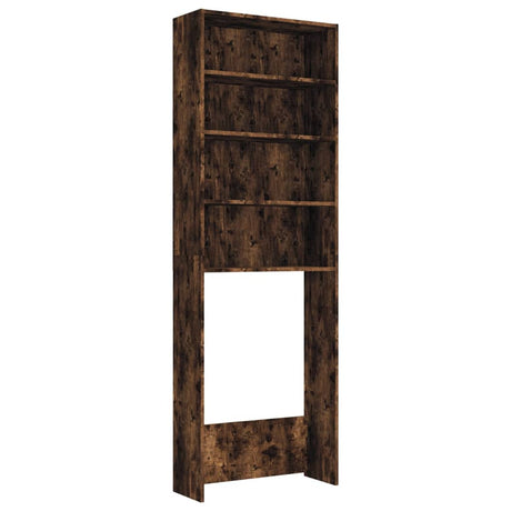Vidaxx vaskemaskine skab 64x24x190 cm røget eg