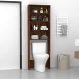 Vidaxx vaskemaskine skab 64x24x190 cm brun eg farve