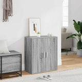 Vidaxl Shoe Cabinet 60x35x70 cm Property Wood Grey Sonoma Oak Farvet