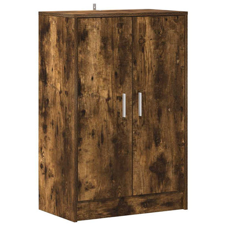 Vidaxx skoskab 60x35x92 cm forarbejdet træ, røget eg