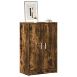 Vidaxx skoskab 60x35x92 cm forarbejdet træ, røget eg