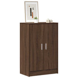 Vidaxx skoskab 60x35x92 cm færdig træbrun eg farve