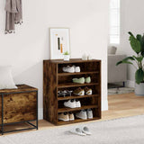 Vidaxl Shoe Cabinet 60x35x70 cm Property Wood Grey Sonoma Oak Farvet