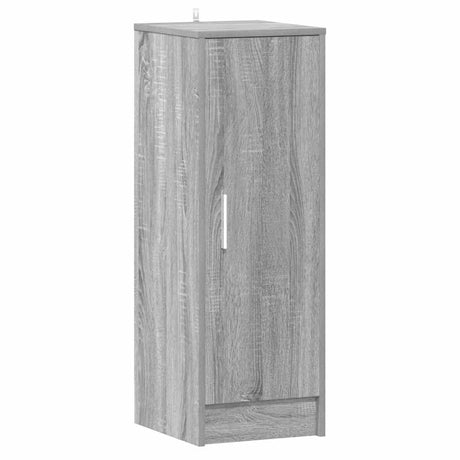 Vidaxl Shoe Cabinet 32x35x92 cm Property Wood Grey Sonoma Oak Farvet