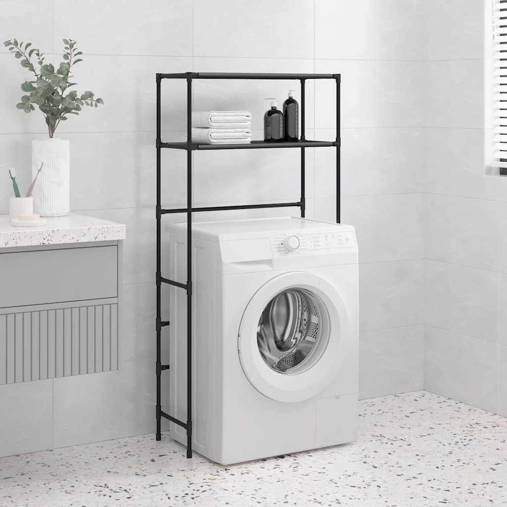 Vidaxl Washing Machinery 2-lag 69x28x143 cm Iron Black