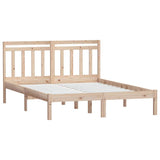 Vidaxl bedframe massief grenenhout 140x200 cm