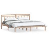 Vidaxl bedframe massief grenenhout 160x200 cm