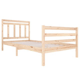 Vidaxl bedframe massief hout 100x200 cm