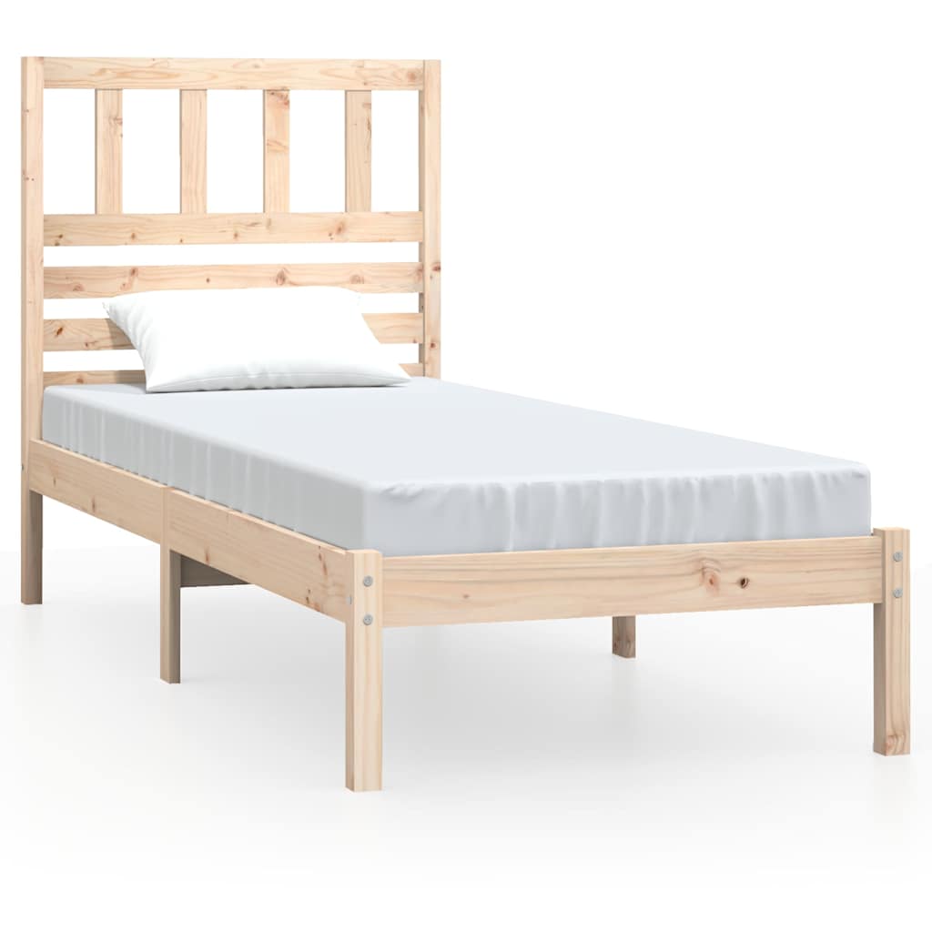 Vidaxl bedframe massief grenenhout 90x200 cm